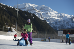 Wildstrubelmassiv im Hintergrund